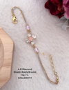 Ad Diamond Bhabhi Rakhi Bracelets Wholesale Market In Surat
