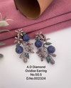 AD Diamond Oxidised Wholesale Earring  in India