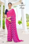 Simba Vol 27 By Kashvi Georgette Lehariya Printed Wholesale Saree In India