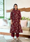 Flower Velly Vol 1 By Vaniska Aline Cut Surat Kurti With Bottom Wholesale Market
