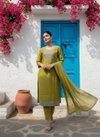 Naisha K 302 Roman Kurti With Pant Dupatta Casual Wear Wholesale Clothing Suppliers In India