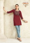 Vastra Vol 2 By Mayur Cotton Printed Short Tops Wholesale Online