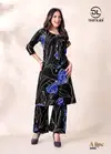 A Line Vol 3 By Dl Poplin Cotton Printed A Line Long Co Ord Set Exporters In India