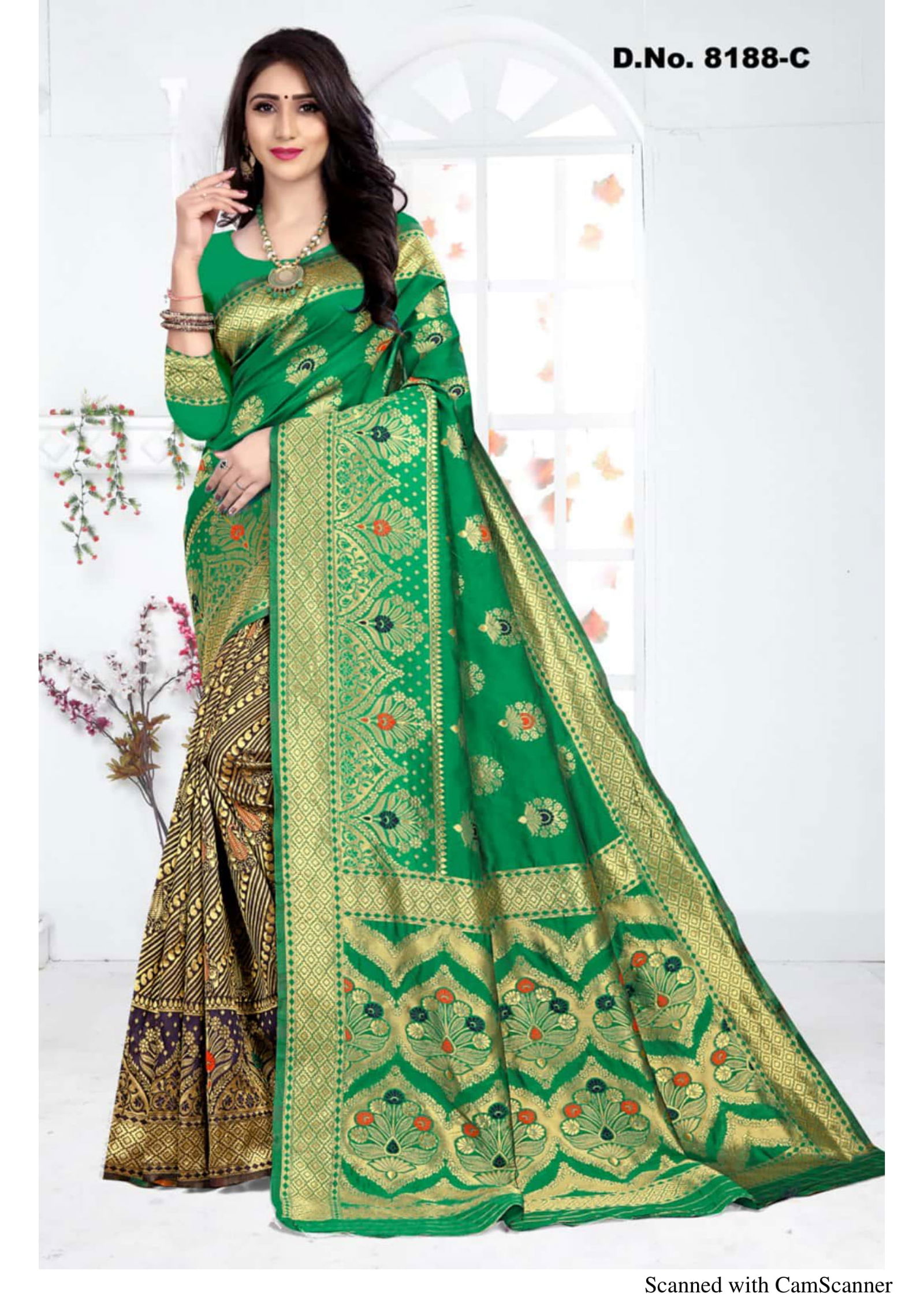 Melody 8188 Latest Festive Wear Designer Cotton Silk Saree Collection