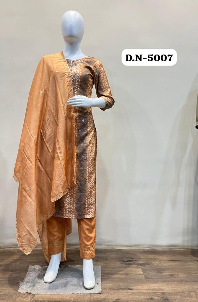 Colorx 5005 To 5008 Modal Printed Kurti With Bottom DUpatta