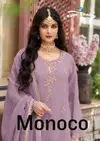 Monoco By Your Choice Rose Gold Readymade Suits Wholesalers In Surat
