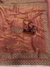 Kc 2068 Space Silk Original Jarkan Diamond Worked Saree Best Wholesale Shop In Surat