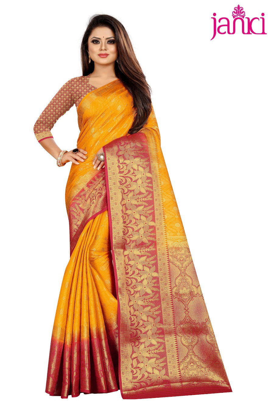 Janki Suntree Latest Designer Party Wear Wedding Wear Banarasi Silk Saree Collection 