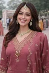 Veena By Mrudangi Roman Silk Online Readymade Sharara Suits Wholesale