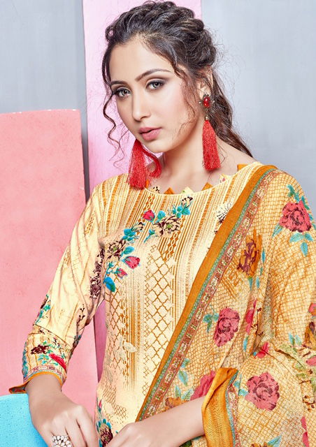 Mishri Lawn Cotton Latest Designer Casual Wear Pure Lawn Cotton Dress Material Collection 
