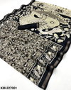 Rajyog Kashmira Mulmul Soft Cotton Kalamkari Zari Printed Saree Exporters In India