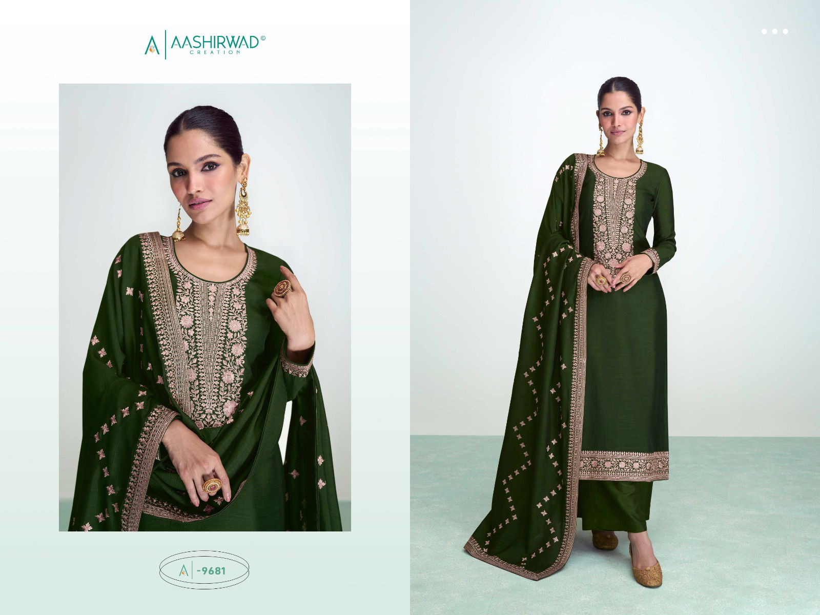 Syra By Aashirwad Premium Silk Salwar Kameez Catalog