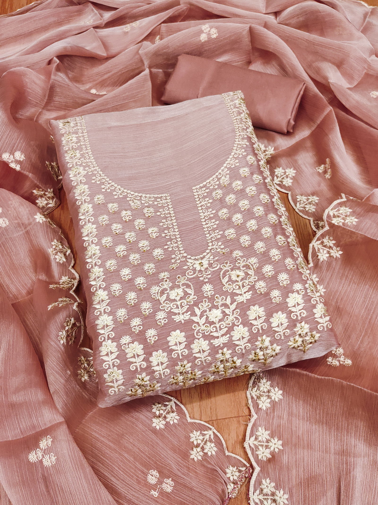 630 Colours By Rahul Nx Silk Embroidery Dress Material Suppliers In India