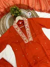 KF 637 Kalaai Viscose Chanderi Kurti With Bottom Dupatta Wholesalers In Surat