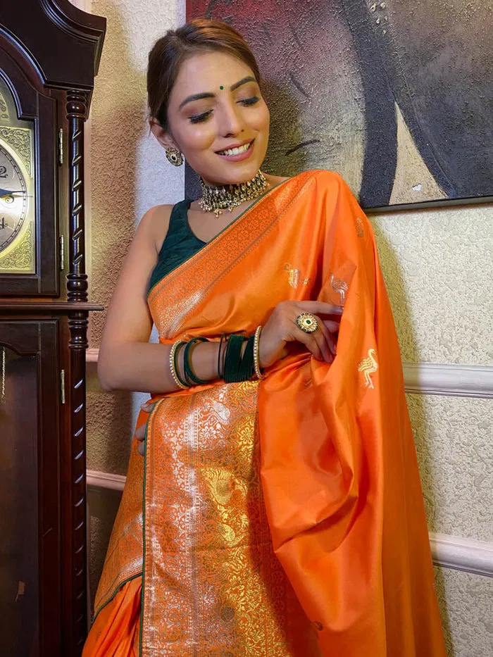 KT 166 Zari Work Designer Banarasi Soft Silk Sarees Suppliers In India