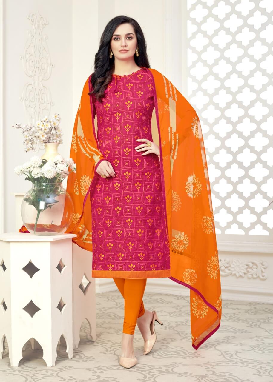 Relish 18 Latest Casual Regular Wear Slub Cotton With Unique Work Printed Cotton Collection
