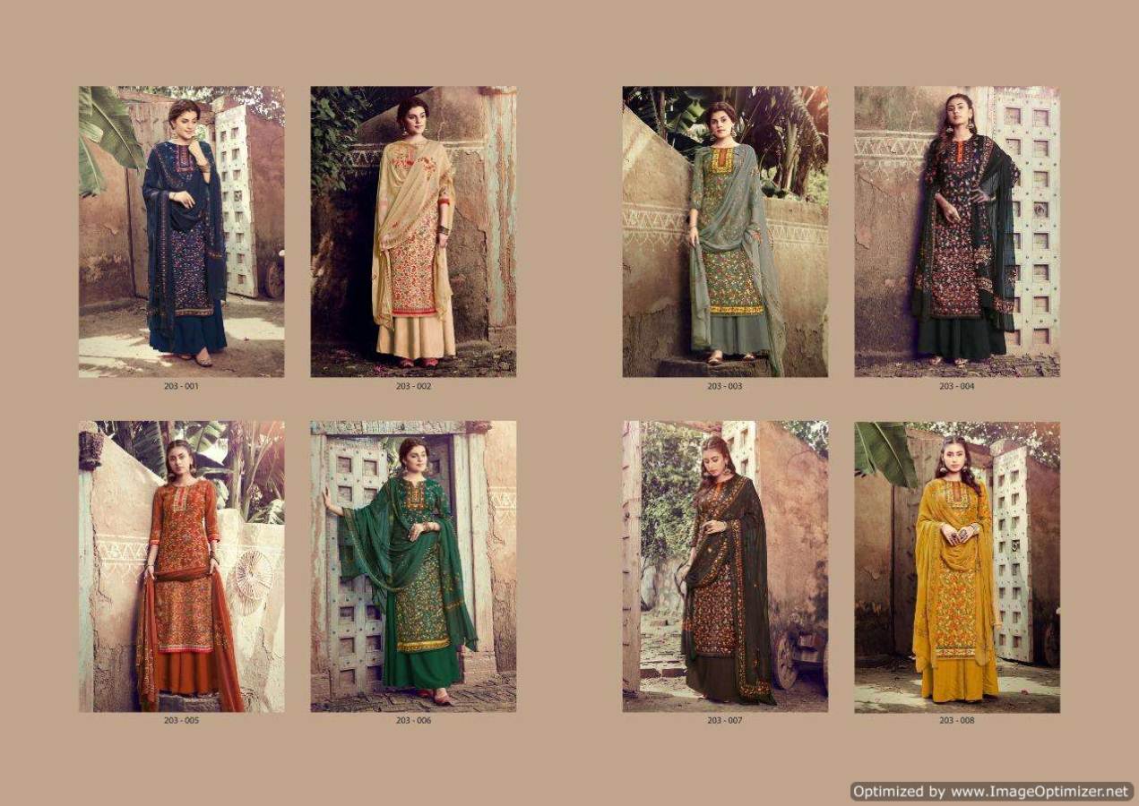 Sargam Mehroon Latest Full Printed Pure Pashmina Dress Material Collection 