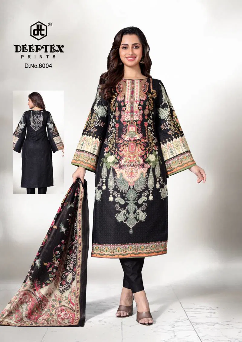 Roohi Zara Vol 6 By Deeptex Cotton Dress Material Wholesale Price In Surat