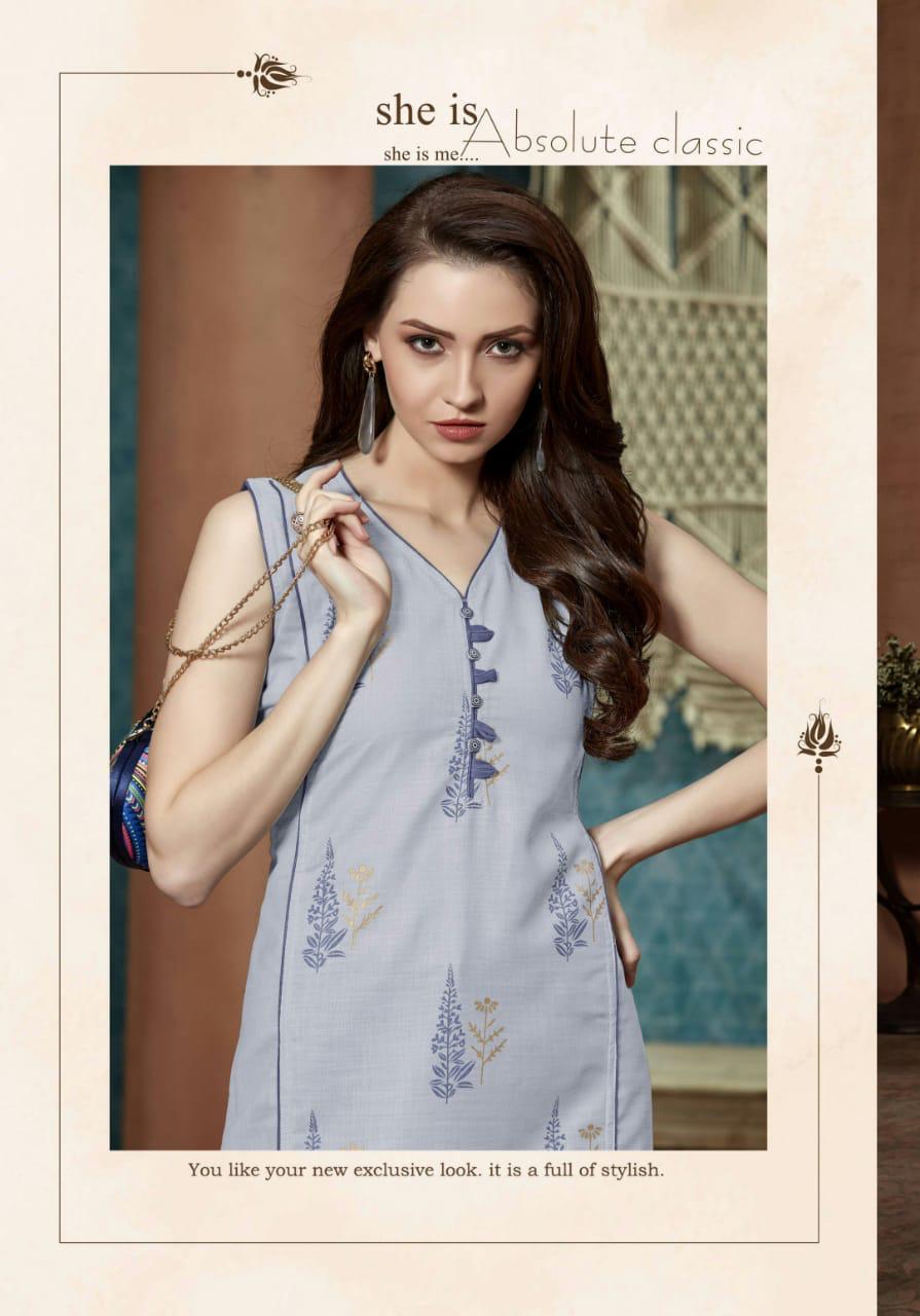 Hetvi Kriti Latest Designer fancy Casual Wear Printed Short Kurti Collection