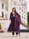 Gulmahor Vol 5 By Radhika Roman Silk Embroidered Readymade Suits Wholesale Market Surat