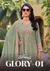 Glory Vol 1 By Your Choice Heavy Chinon Readymade Suits Exporters In India
