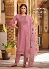 Vishakha Vol 2 By Rangoon Embroidery Work Pure Cotton Sifli Readymade Suits Exporters In India