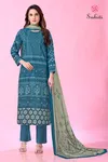 Gulzar Vibes By Sudriti Lawn Cotton Printed Dress Material Exporters In India