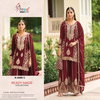 K 5495 A To D By Shree Fabs Chinon Wholesale Pakistani Readymade Suits In India