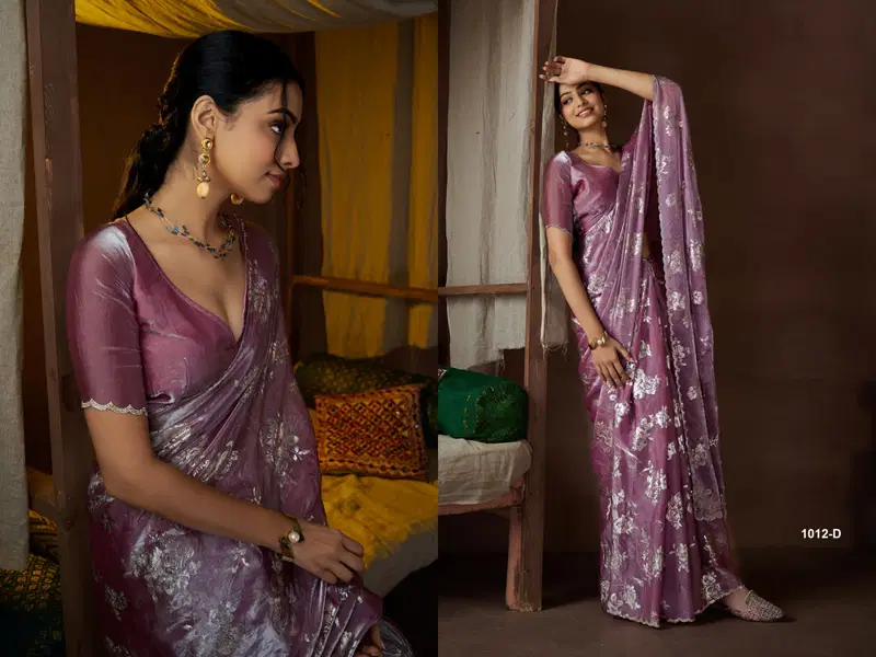 Mehek 1012 A TO E Satin Silk Designer Sarees Orders In India