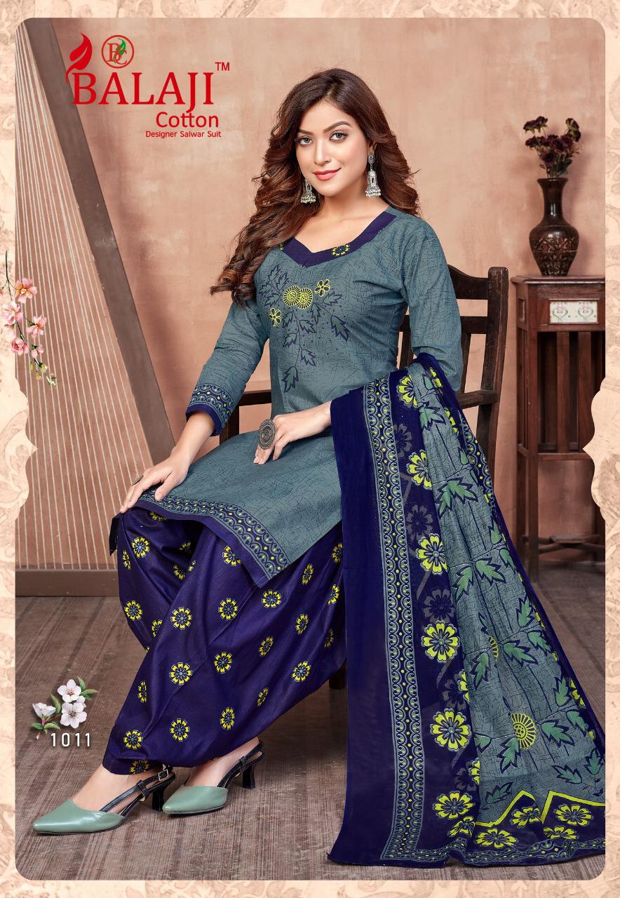 Balaji Hungama 10 Latest Fancy Designer Regular Casual Wear Pure Cotton Printed Cotton Collection
