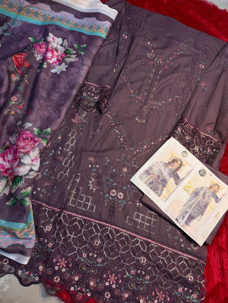 Mehboob Tex 1618 B Chiffon Dupatta Pakistani Salwar Suits Suppliers In India