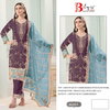 Bilqis B 239 E To H Chiffon Embroidery Pakistani Salwar Suits Wholesale Online
