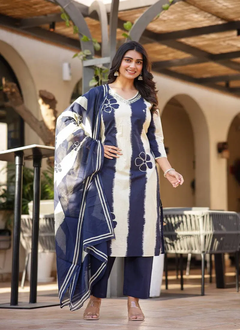 Tanyaa P 269 Cotton Wholesale Kurti With Bottom Dupatta Suppliers In Mumbai