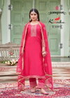 Kanku By Rangoon 10091 To 10094 Gold Crush With Fancy Work Top With Bottom Dupatta Wholesalers In Delhi