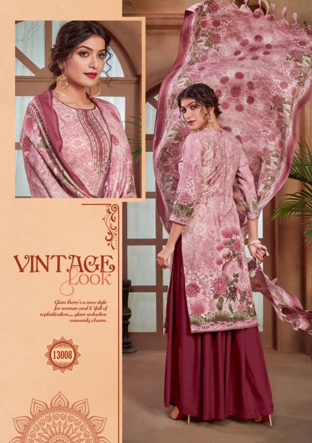 amayara Ready Made Pure Pashmina Latest Designer Fancy Casual Wear Exclusive Salwar Suit Collection
