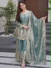 KF 2113 Kalaai Chartin Embroidery Plazzo Suits
