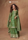 Radha By Aashirwad Mor Bagh Shimmer Silk Salwar Suits Wholesale In India