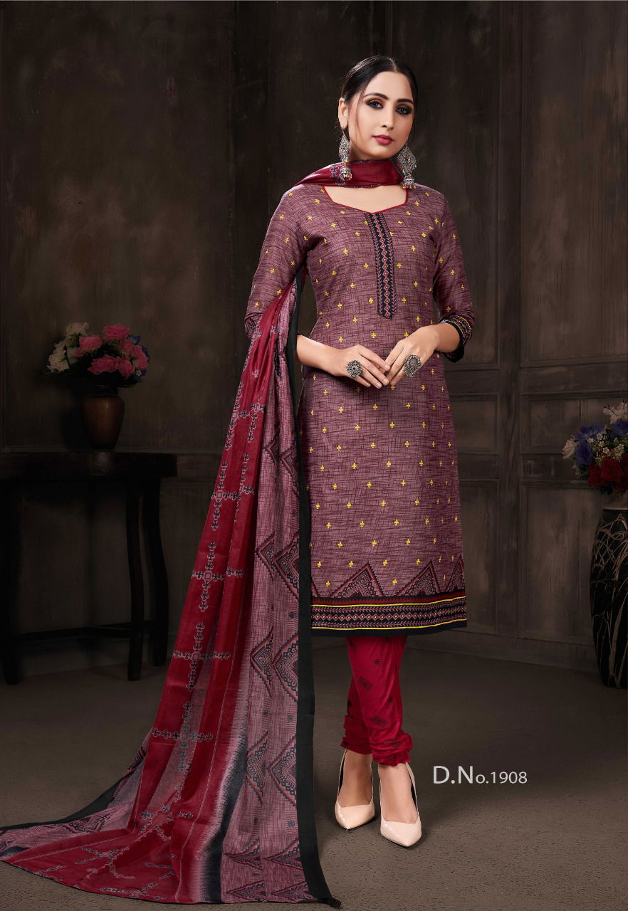 Sc Three Star vol 19 New Exclusive Cotton Printed Casual Wear Dress Material Collection 
