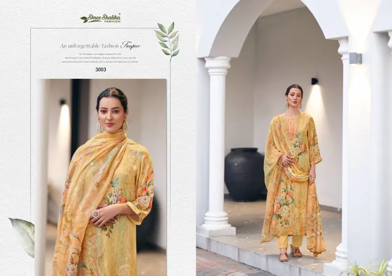 Sabyasachi Vol 3 By Shree Shalika Georgette Dress Material Orders In India