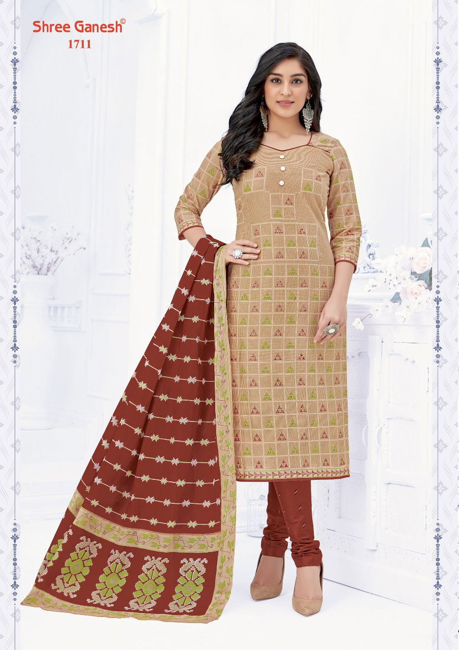 Shree Ganesh Samaiyra 7 Latest fancy Designer Printed Cotton Dress Material Collection
