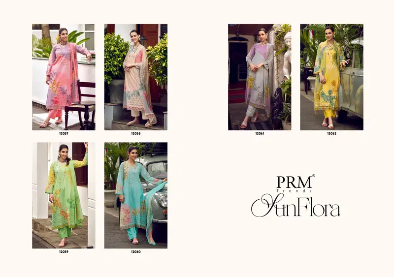 Funflora By Prm Lawn Cotton Printed Dress Material Wholesale Shop In Surat