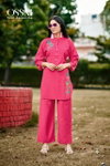 Glamour Vol 2 by Ossm Berlin Silk Embroidery Co Ord Set Exporters In India