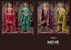 Mehr By Ibiza Viscose Velvet Handwork Salwar Suit Collection Best Wholesale Shop In Surat |