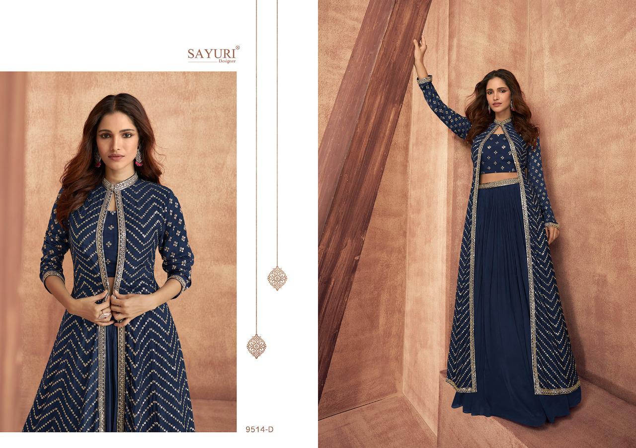 Sayuri Impression Fusion E To I Wedding Salwar Suit Catalog
