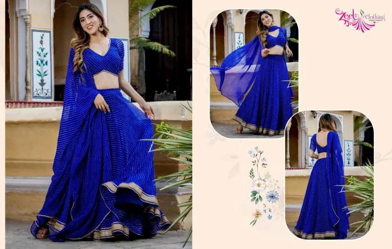 Zeel Vol 22 Georgette Designer Lehenga Choli Exporters In India