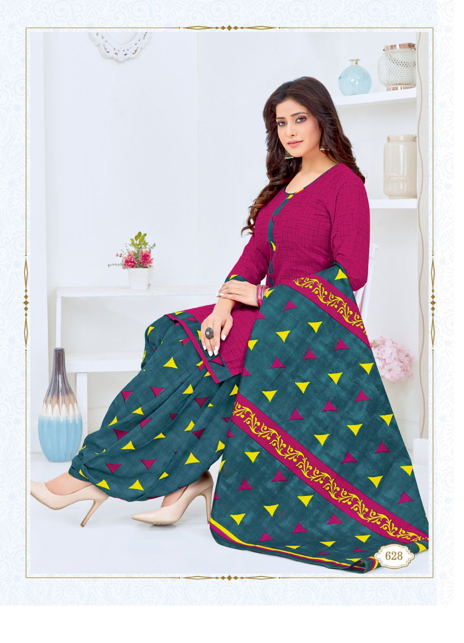 Kuber Geet Patiyala 7 Latest Fancy Designer Regular Wear Printed Cotton Collection

