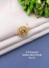 Ad Diamond Golden Rakhi Pendal Suppliers In India