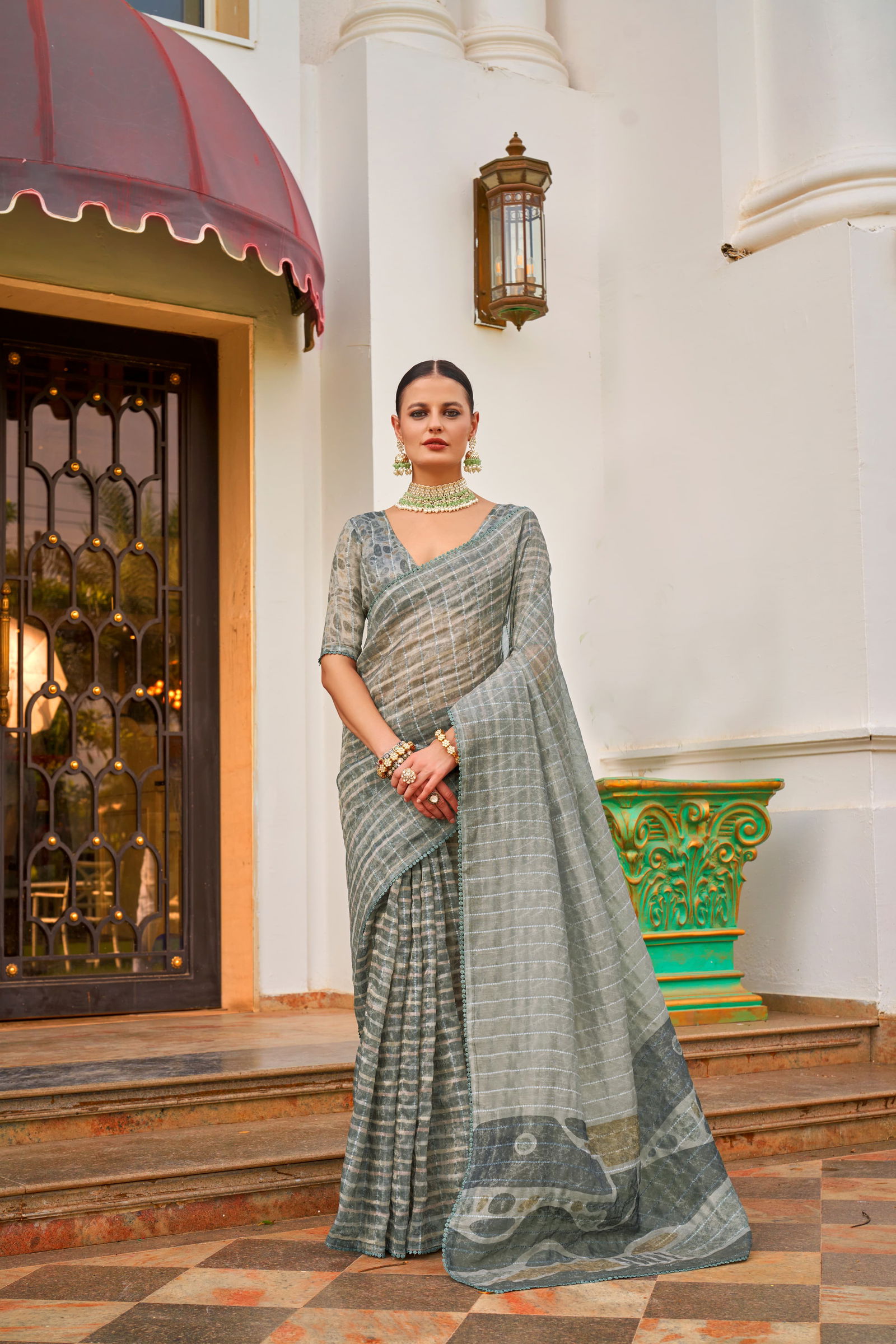 Luxuria By Kala Jamun Tissue Silk Wholesale Saree Suppliers In Mumbai