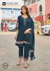 Aamira By Kadlee Dhabu Cotton Kurti With Bottom Dupatta Exporters In India
