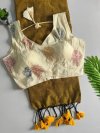Khadi Hk 42 Vol 2 Khadi Cotton Saree With Cotton Blouse
